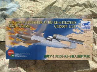 Bronco Models CB35059  V-1 FIESELER Fi103 Re-4 Flying Bomb 